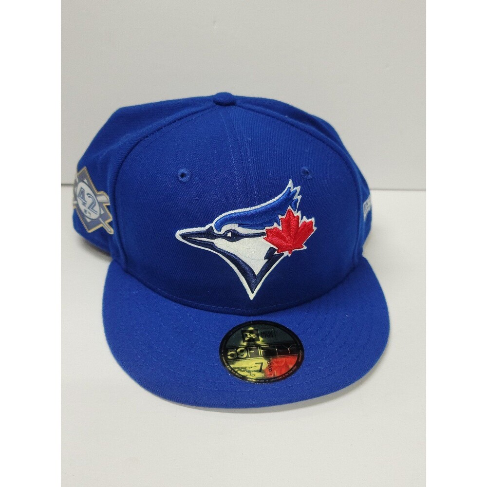 New York Mets New Era 59Fifty Baseball Hat Cap Blue Size 7 1/2 Fitted